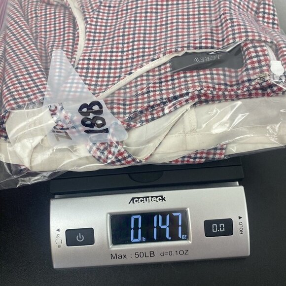 J. Crew Women's Plaid Pencil Dress Size 2 Red Black Mini Check Cotton Sleeveless - Picture 12 of 12